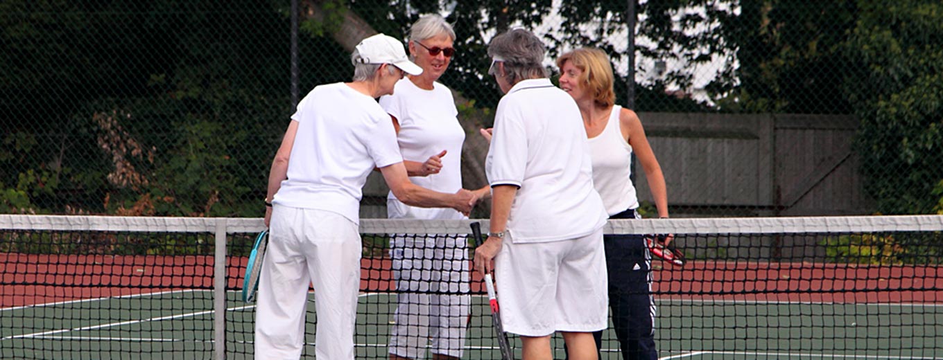 Shirley Tennis Club ladies